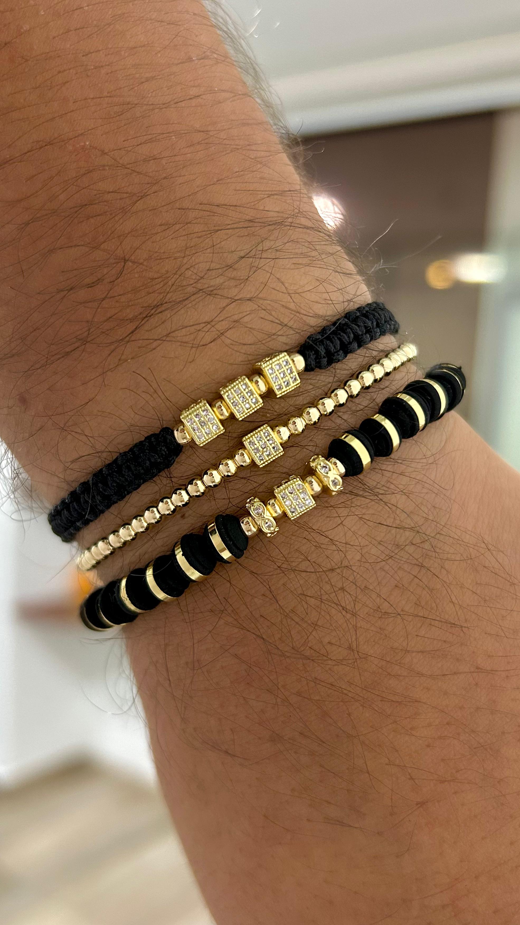 PULSERAS ORO LAMINADO