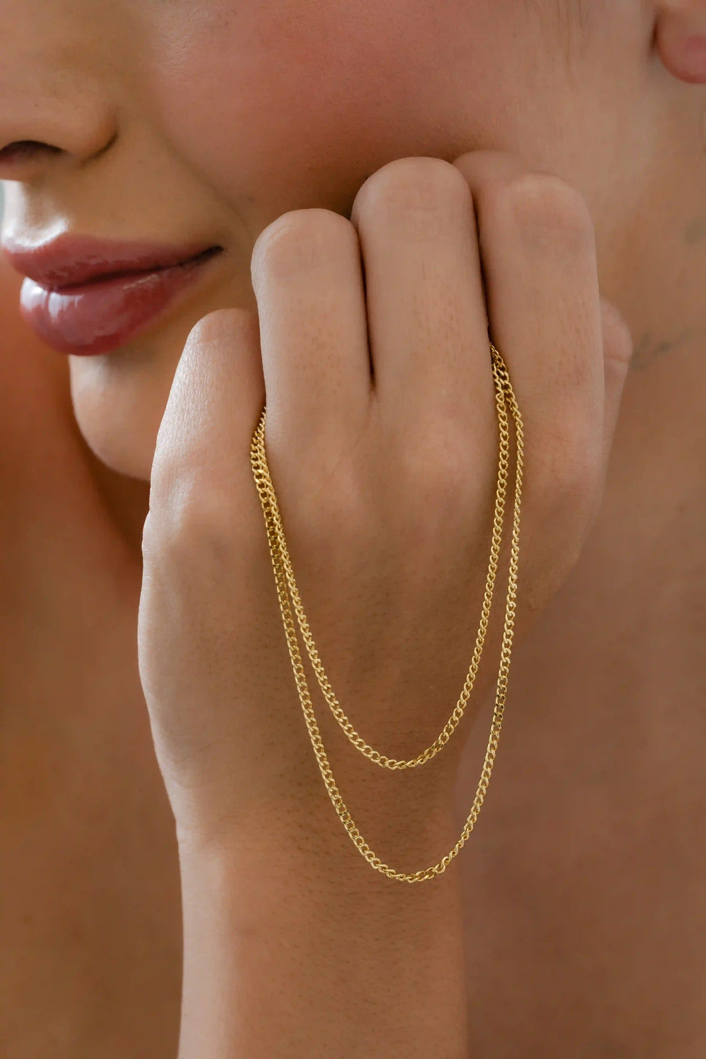 Cadena Cubana 1.8mm 45 cms