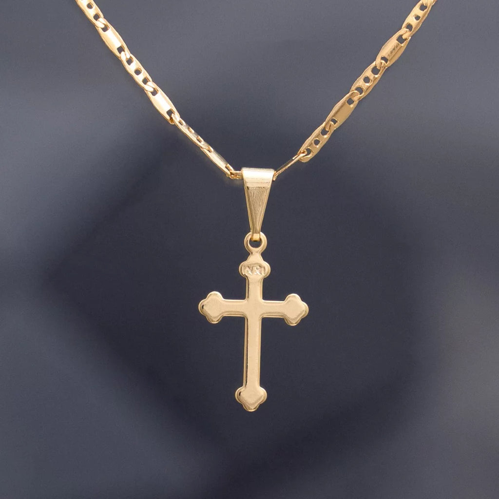 Dije Cruz Inri Delgada 1.5cms