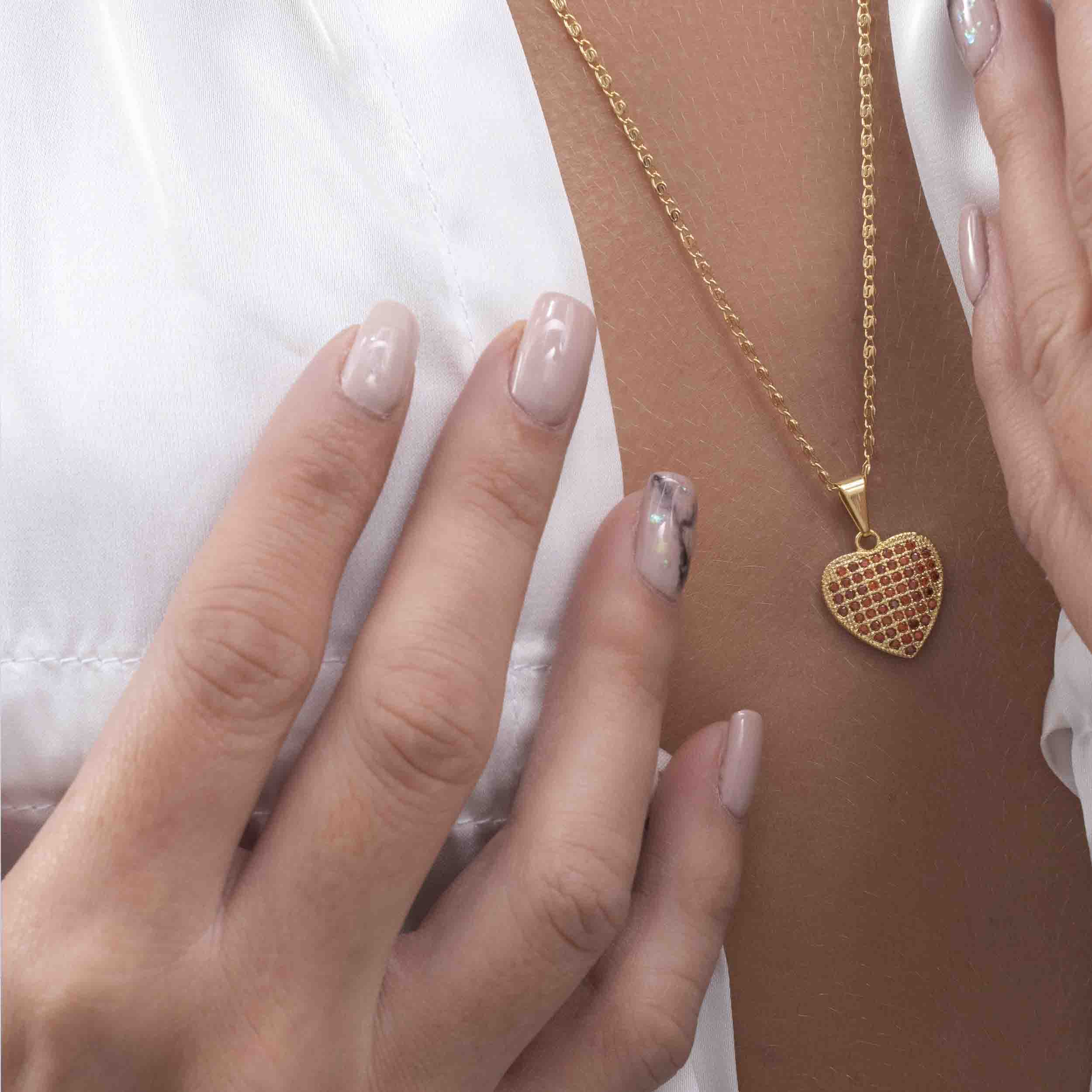 Dije Corazón Swarovski 57  2.2mm