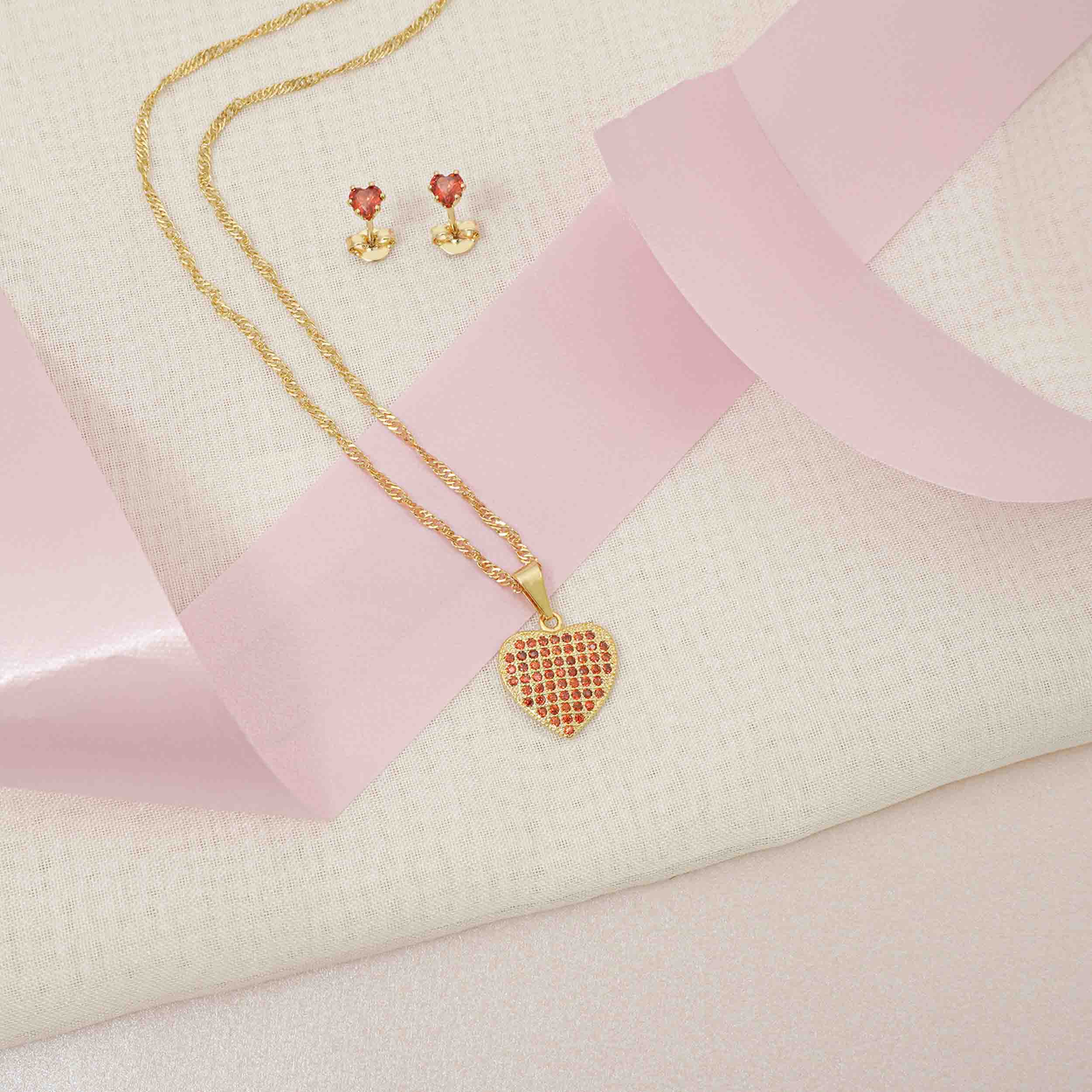 Dije Corazón Swarovski 57  2.2mm