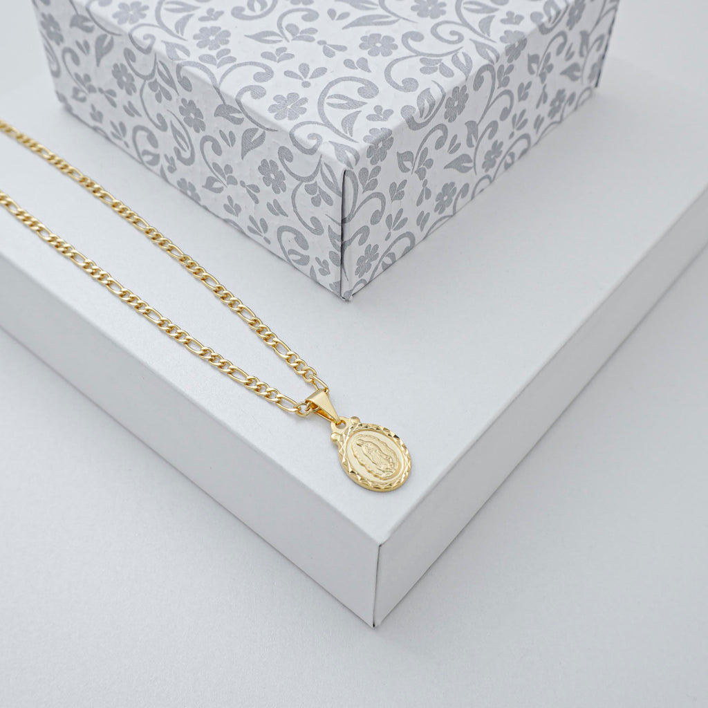 Dije Virgen de Guadalupe B. Diamantado 2 cms