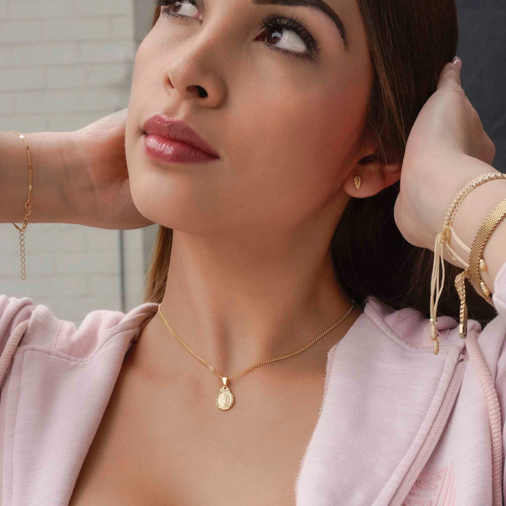 Dije Virgen de Guadalupe B. Diamantado 2 cms