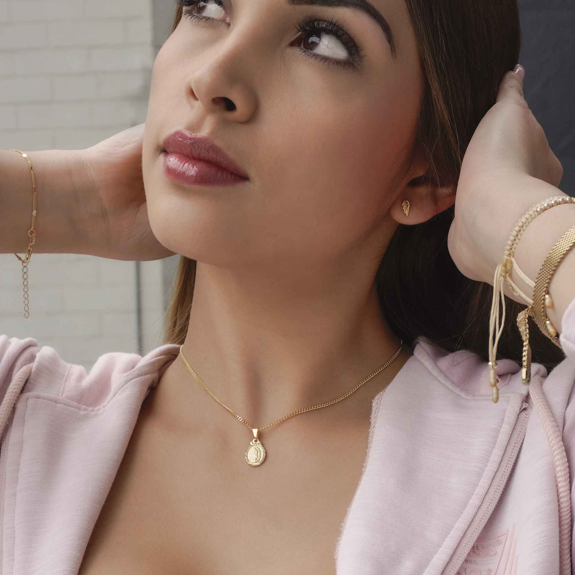 Dije Virgen de Guadalupe B. Diamantado 2 cms