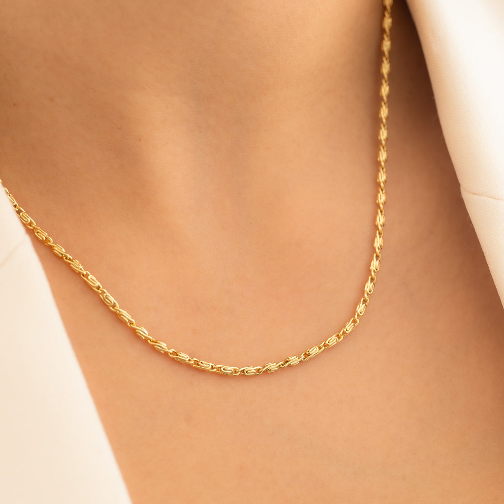 Cadena Caracol Gruesa 45 Cms