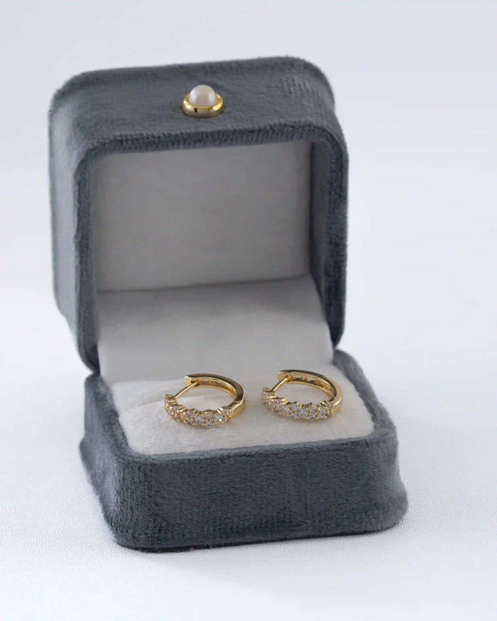 Arete Candonga Hoop Crystal 16 mm