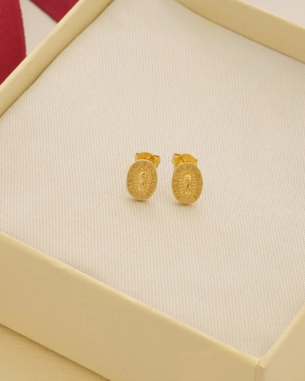 Arete Virgen de Guadalupe 9 mm