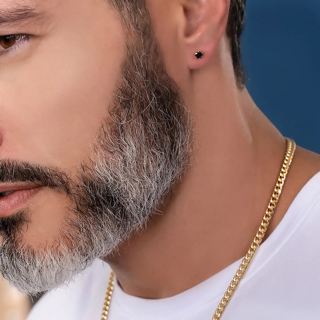 Arete Topo Circon Redondo NEGRO