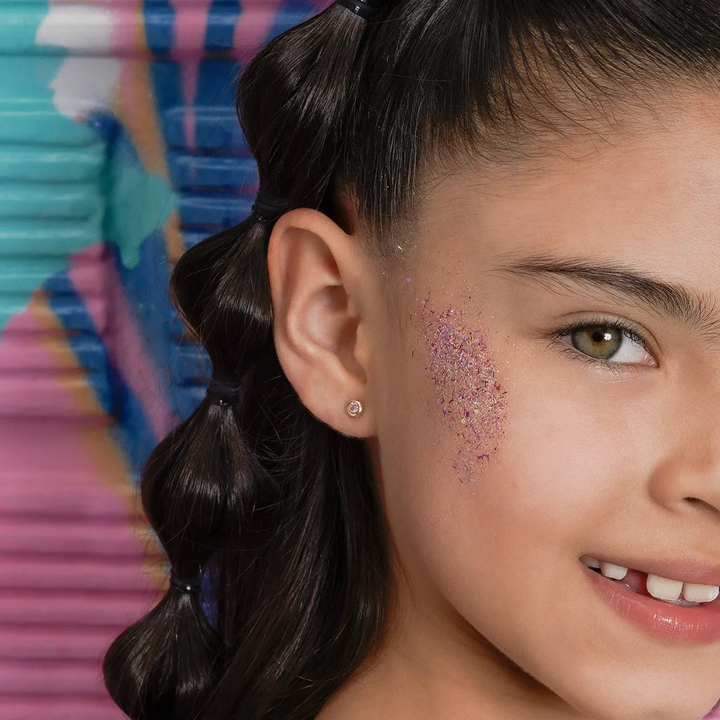 Arete Circon Caja Redonda 4Mm ROSA