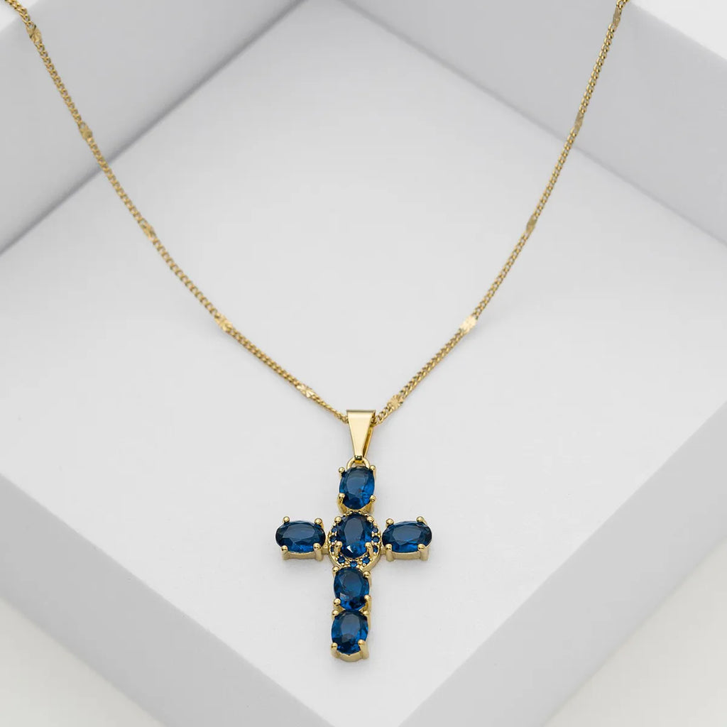 Cadena Cubana Con Destellos 60 Cm