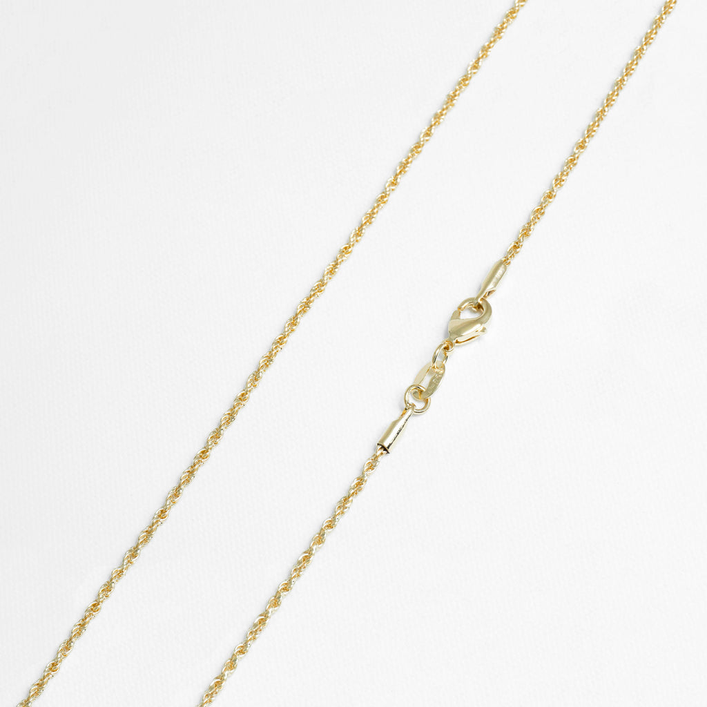 Cadena Lazo Diamantado 1.7 mm 65 cms