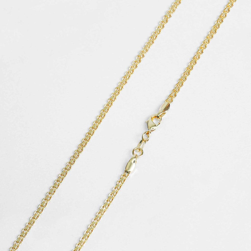 Cadena Tejido Chino 3 mm 45 Cms