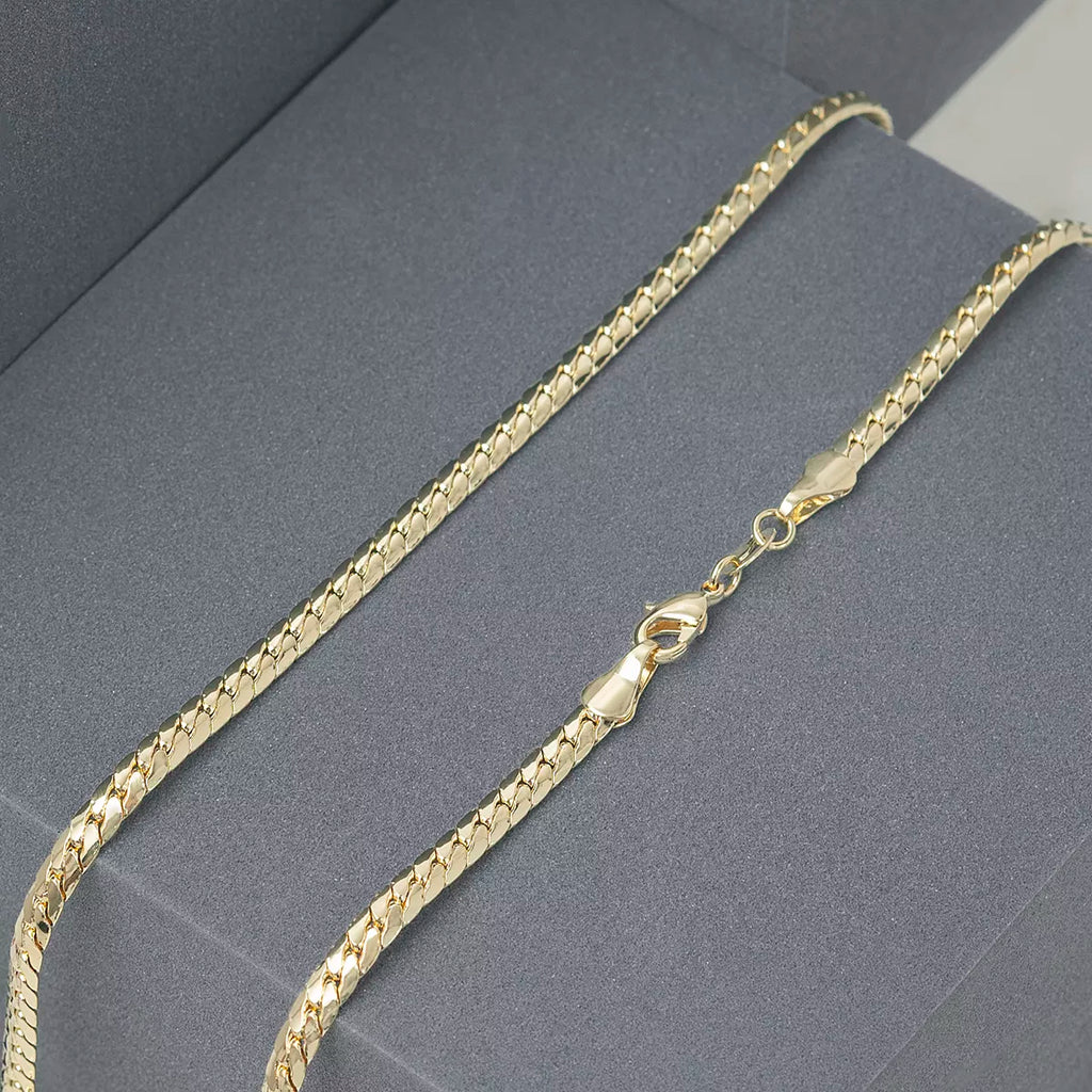 Cadena Serpiente  4 mm 65 Cms