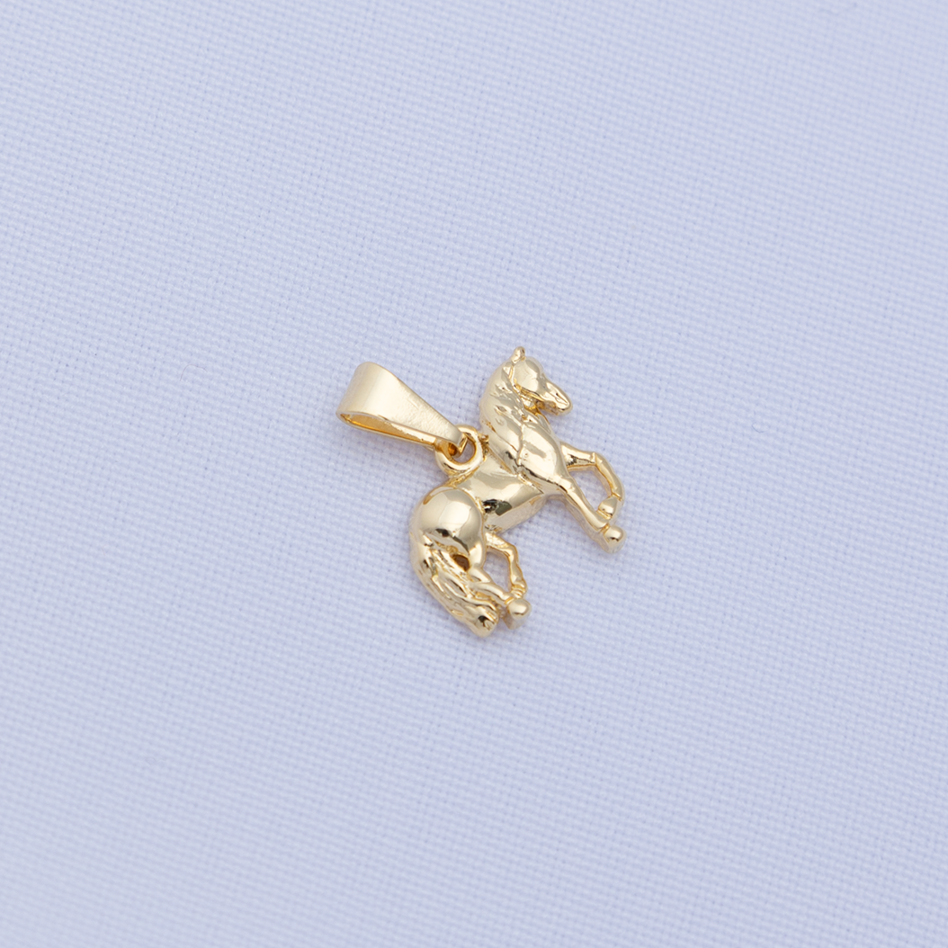 Cadena China & Dije Caballo + (PULSERA REGALO)