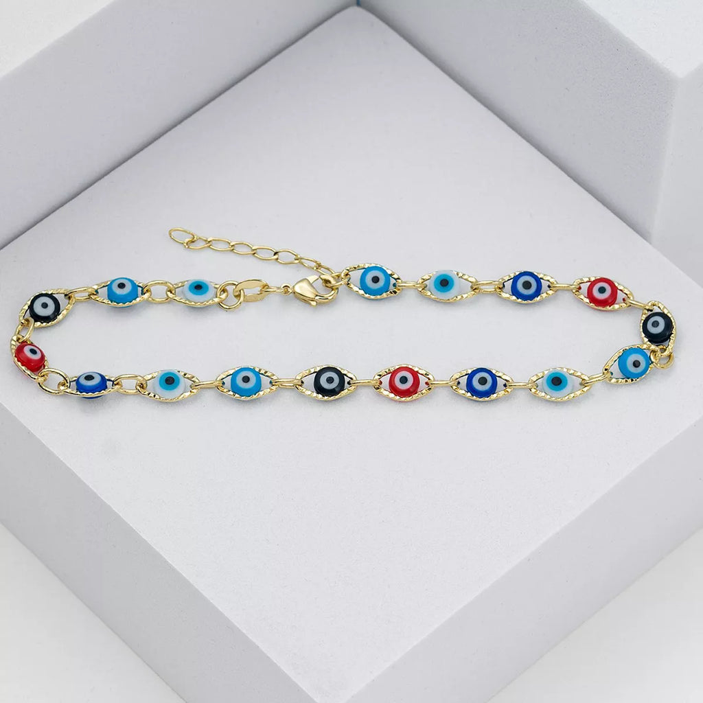 T Ojo Turco Multicolor 23 Cms + 2 Cms  Extensor