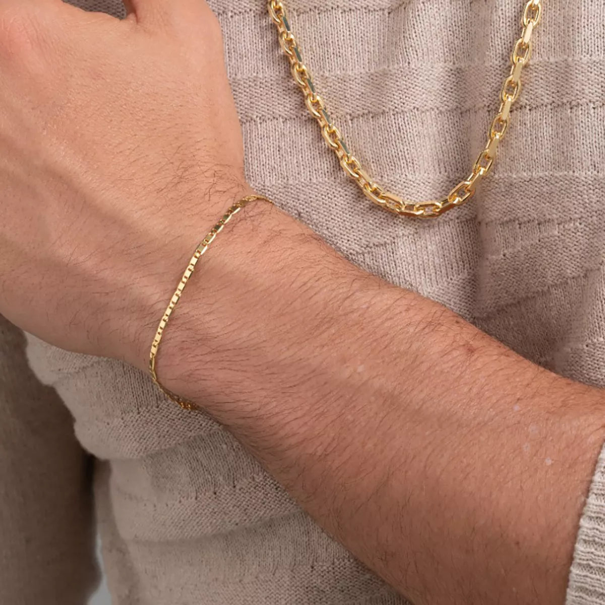 Pulsera Escalera Plana 18 Cm