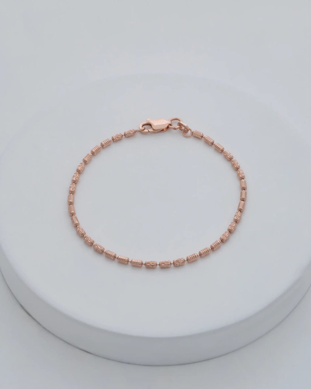 Pulsera Barril Prismc Rose ITobillera 16 Cms