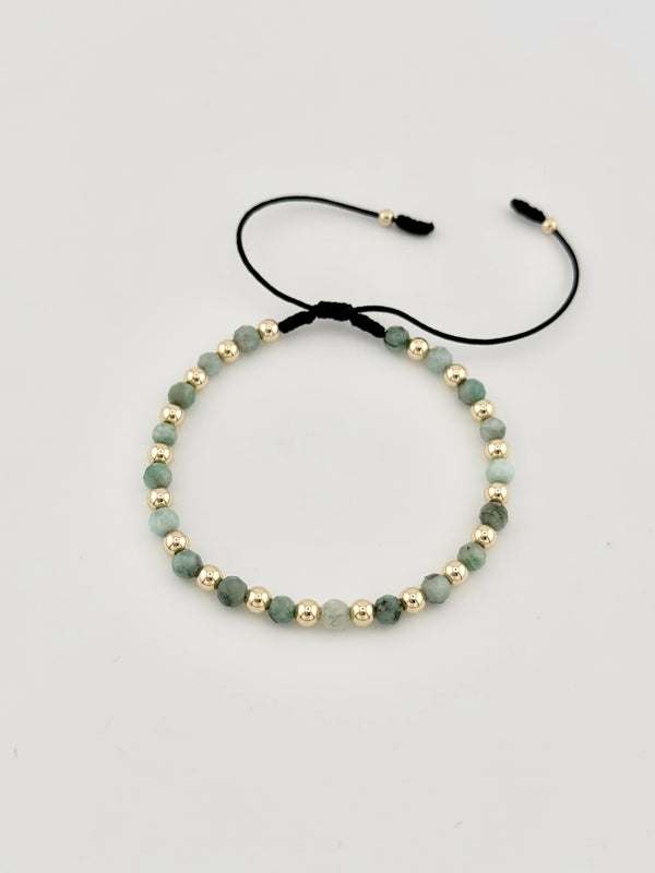 Pulsera esmeraldas Esmeraldas 4mm