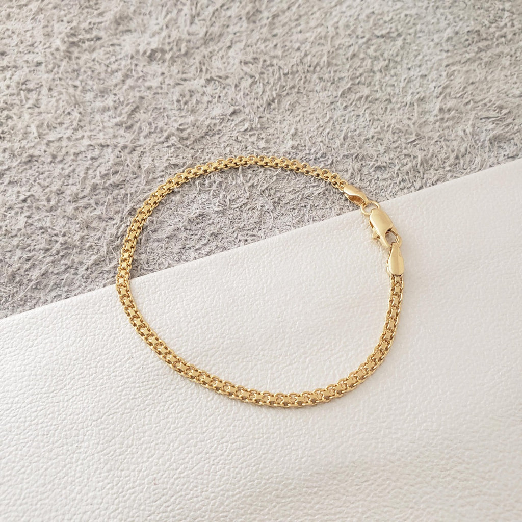 Pulsera Tejido Chino 3 Mm 16 Cms + Extensor