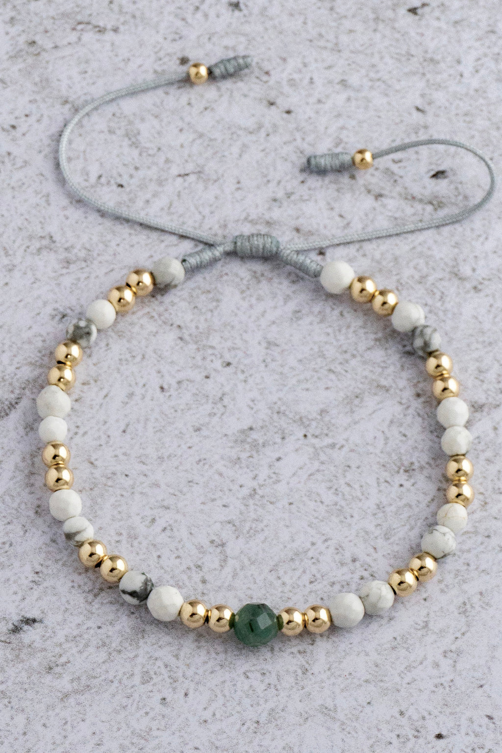 PULSERA ESMERALD HOWLITA