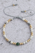 PULSERA ESMERALD HOWLITA