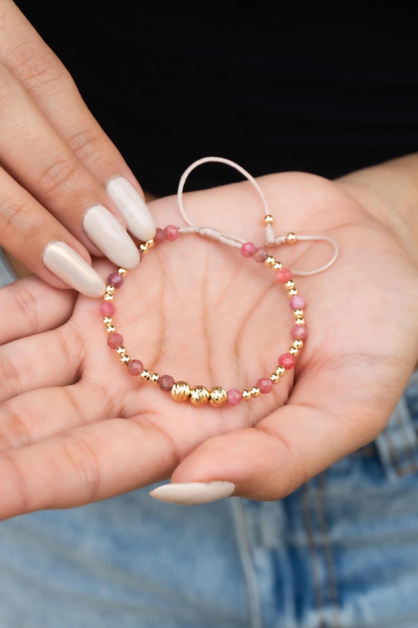 PULSERA ROSE STONE
