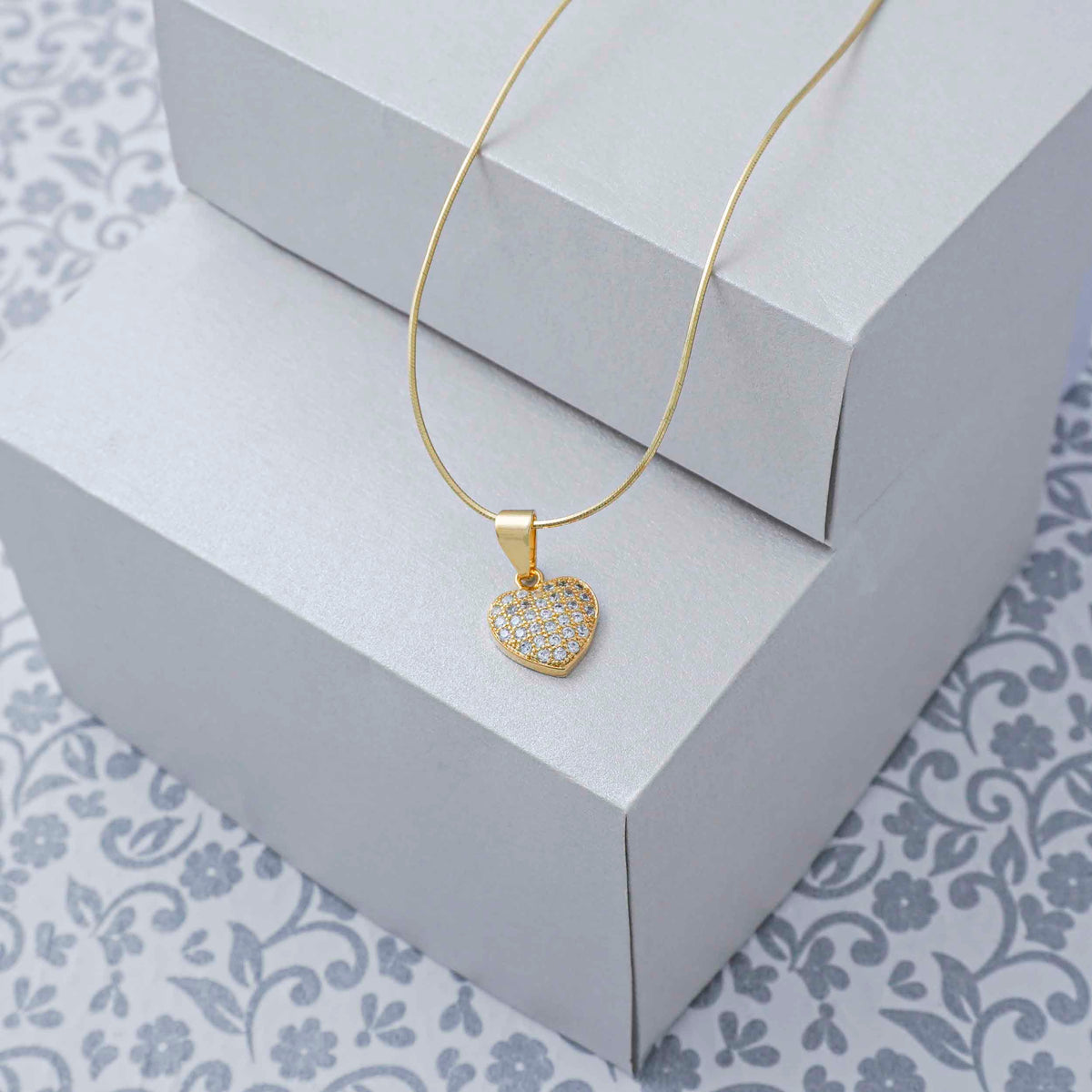 Dije Corazon Swarovski 34 1.9 cms