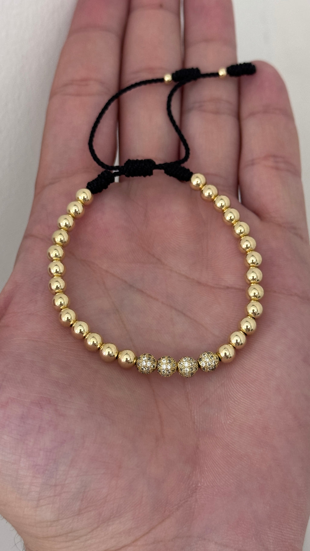 PULSERA EXCLUSIVE 5MM CON BOLA DE FUEGO