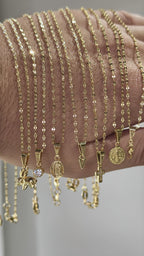 Set Dama Cadena & Pulsera con (Dije Regalo)