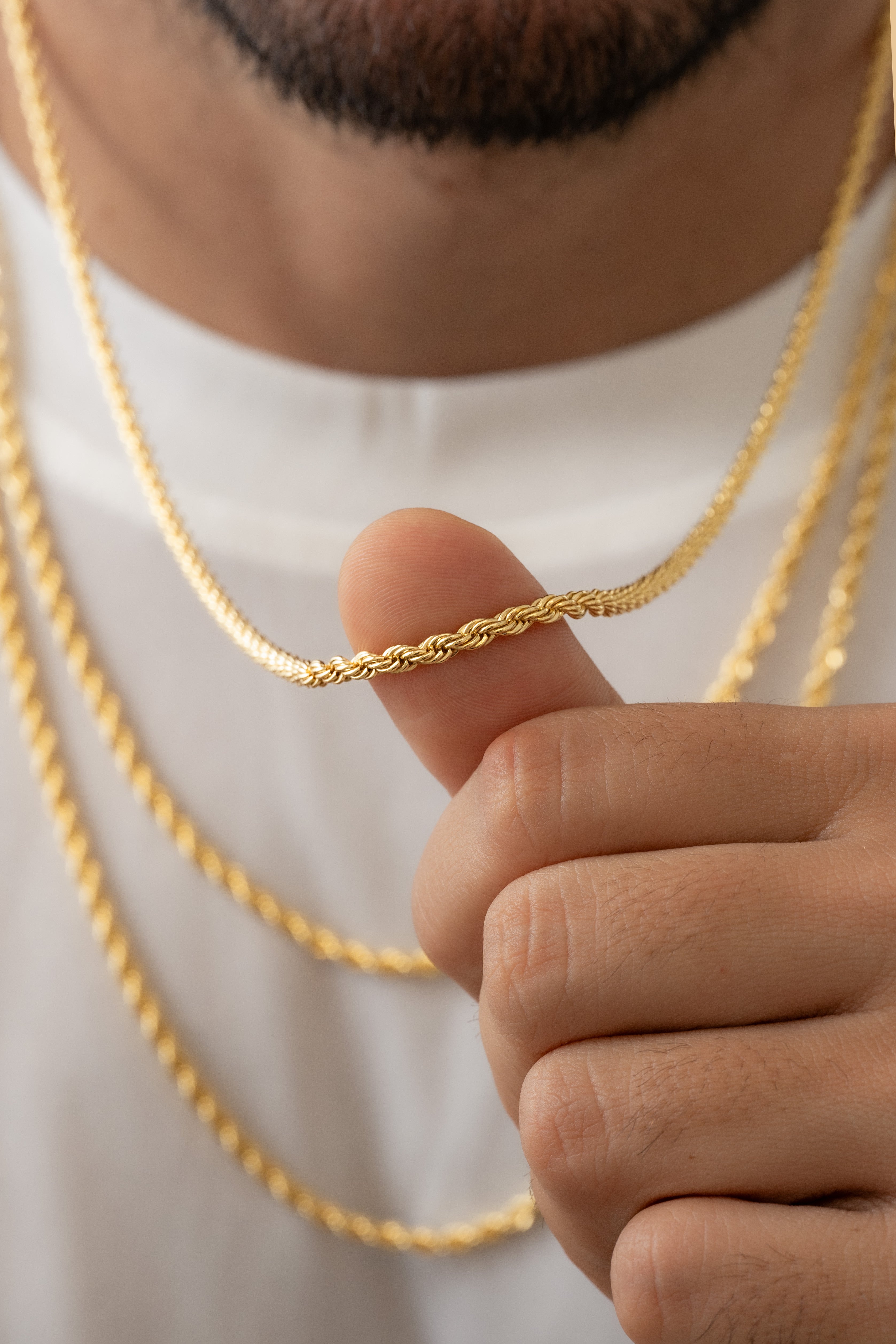 Cadena Lazo 3 mm 65 Cms