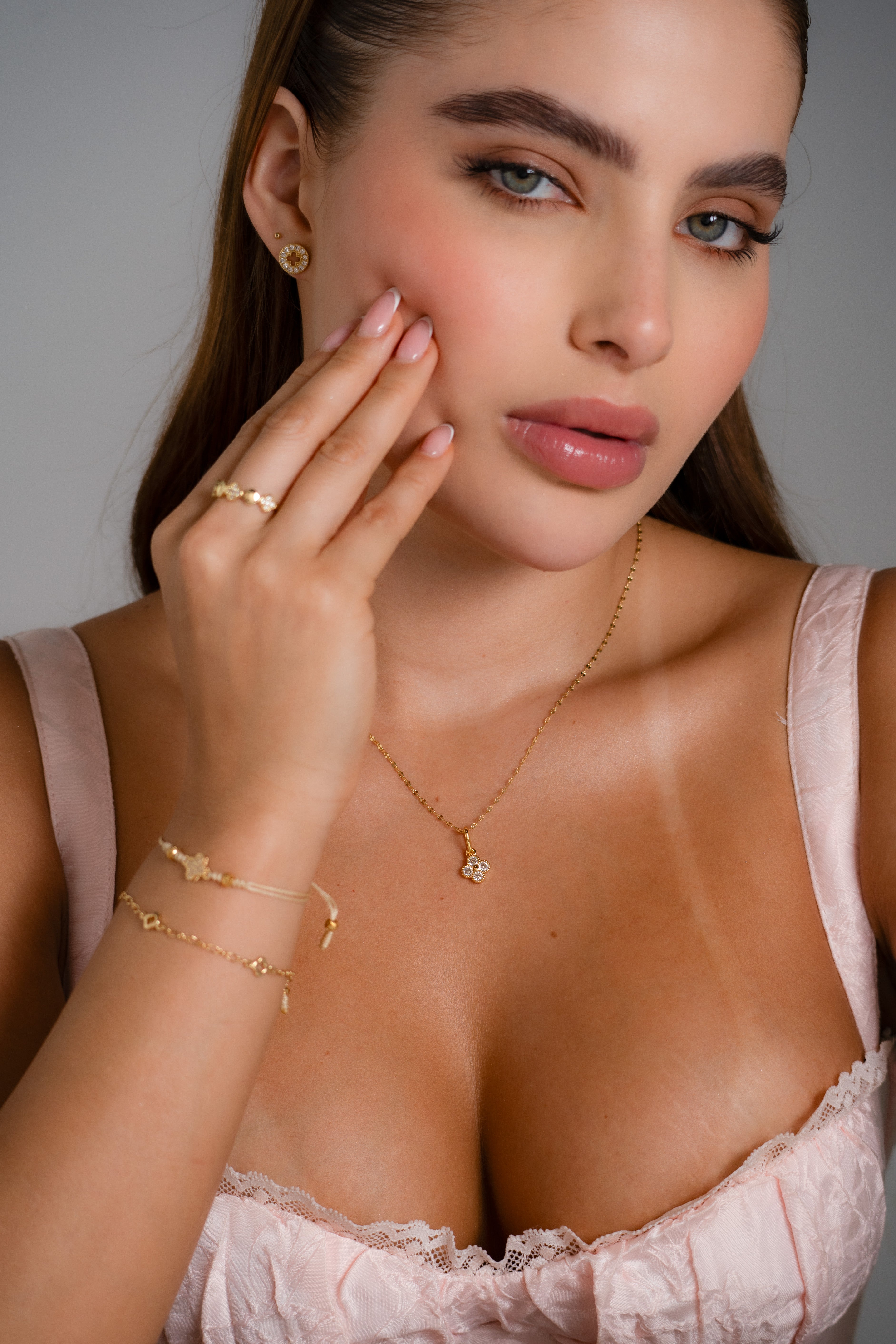 Pulsera Clover Silueta + Extensor