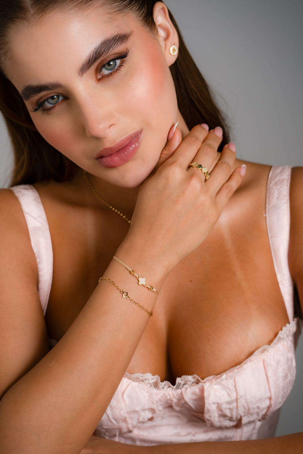 Pulsera Clover Silueta + Extensor