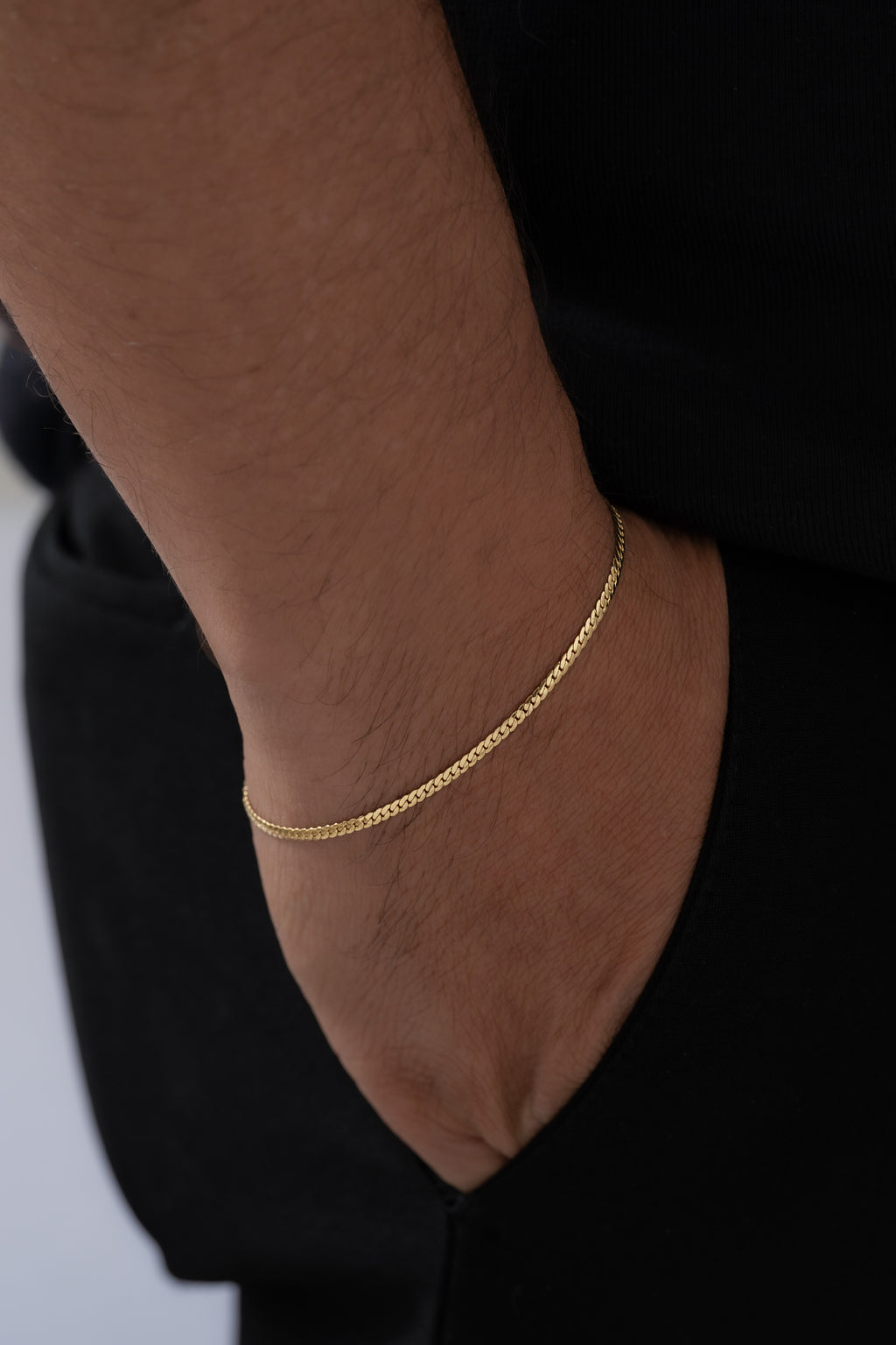 Pulsera Serpiente Plana Finita 20 Cms