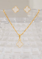 Conjunto Clover Blanco 1 Cm