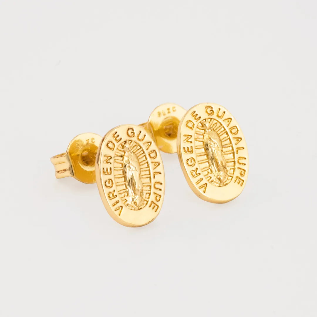 Arete Virgen de Guadalupe 9 mm