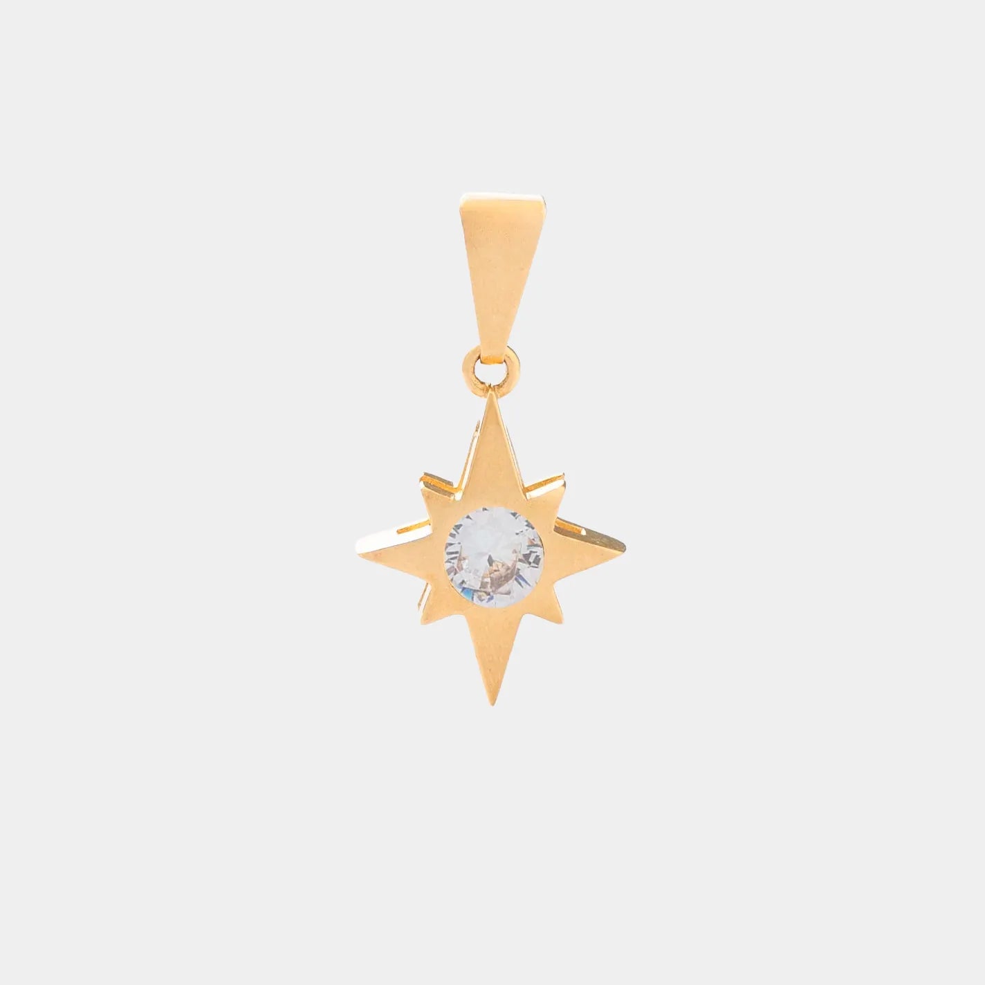 Dije Estrella Circonia CRISTAL