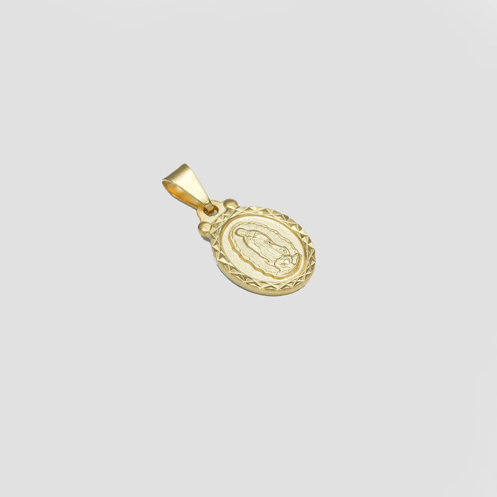 Dije Virgen de Guadalupe B. Diamantado 2 cms