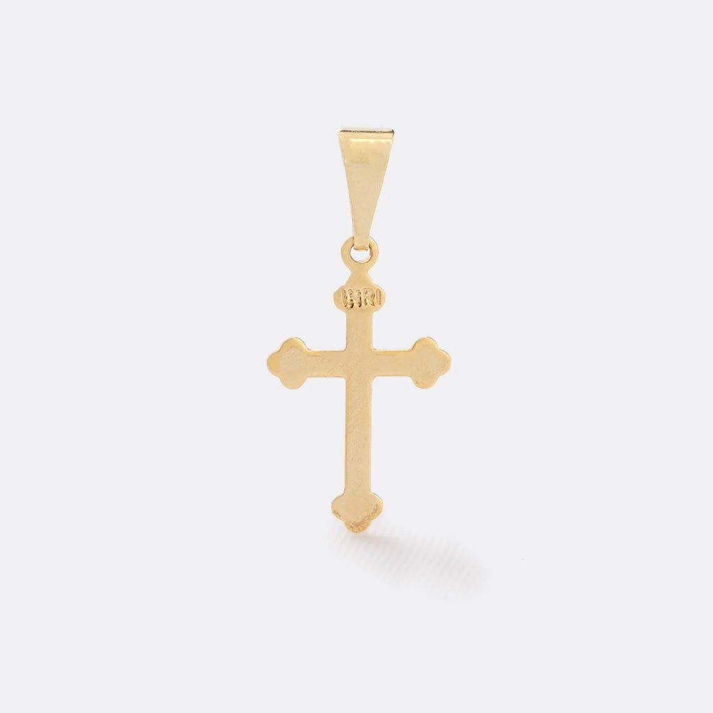 Dije Cruz Inri Delgada 1.5cms