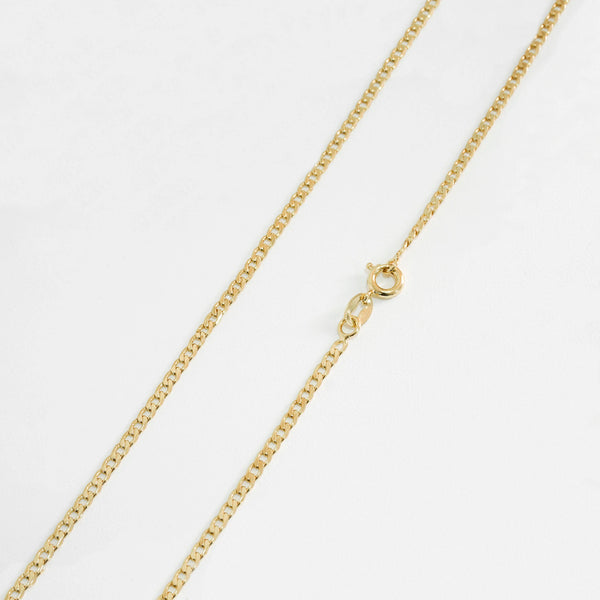 Cadena Cubana Plana Diam. 2 Mm 45cm
