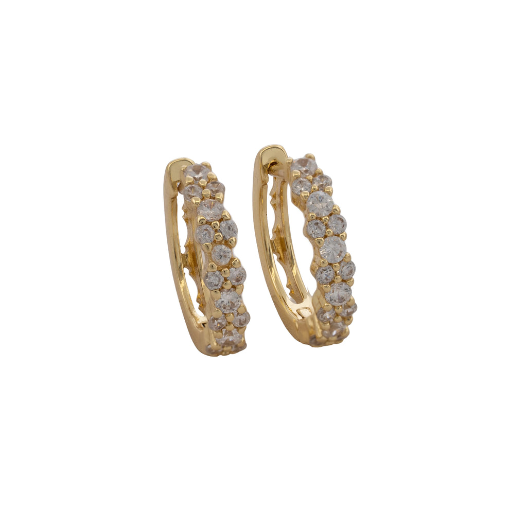 Arete Candonga Hoop Crystal 16 mm