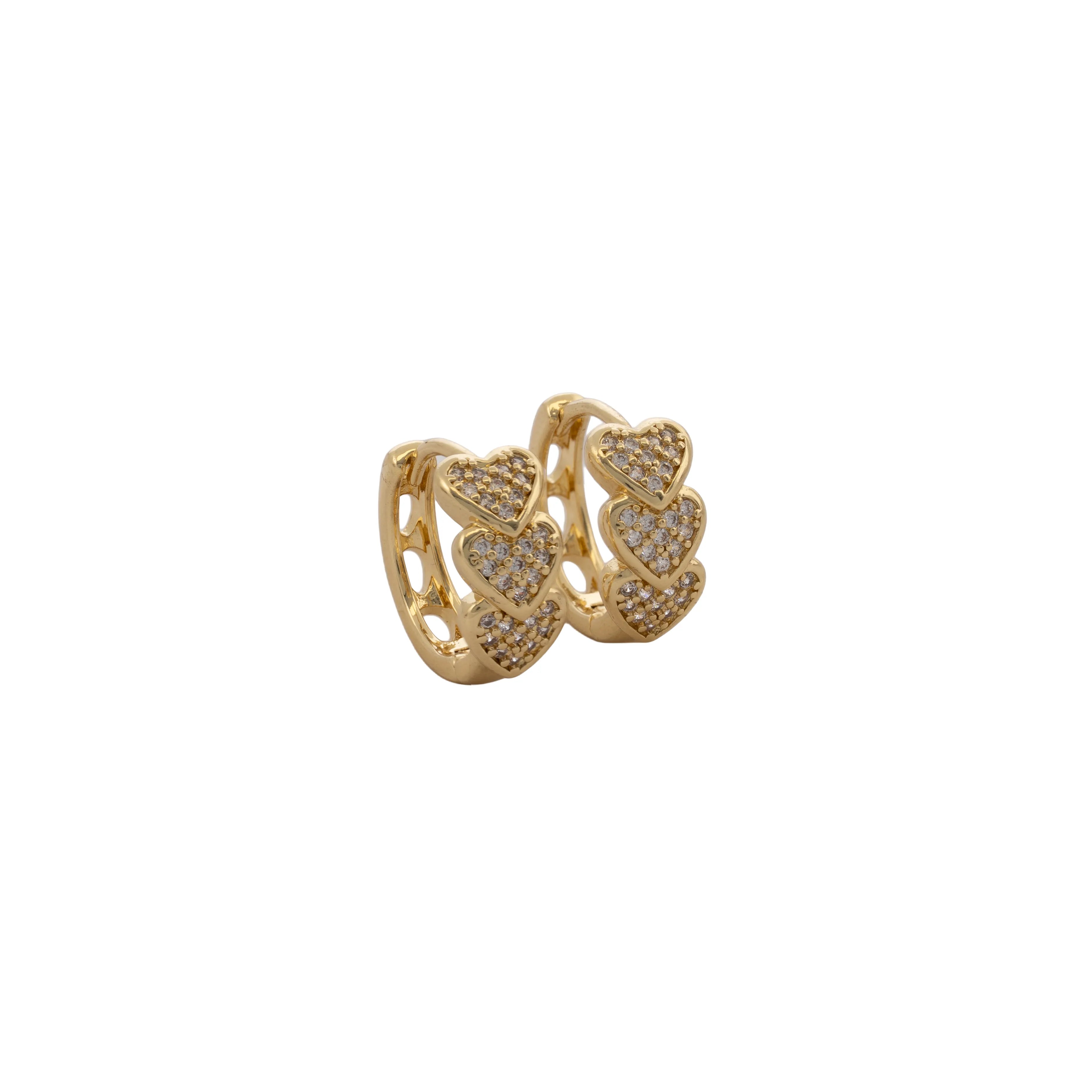Arete Candonga Heart Circones 15 mm
