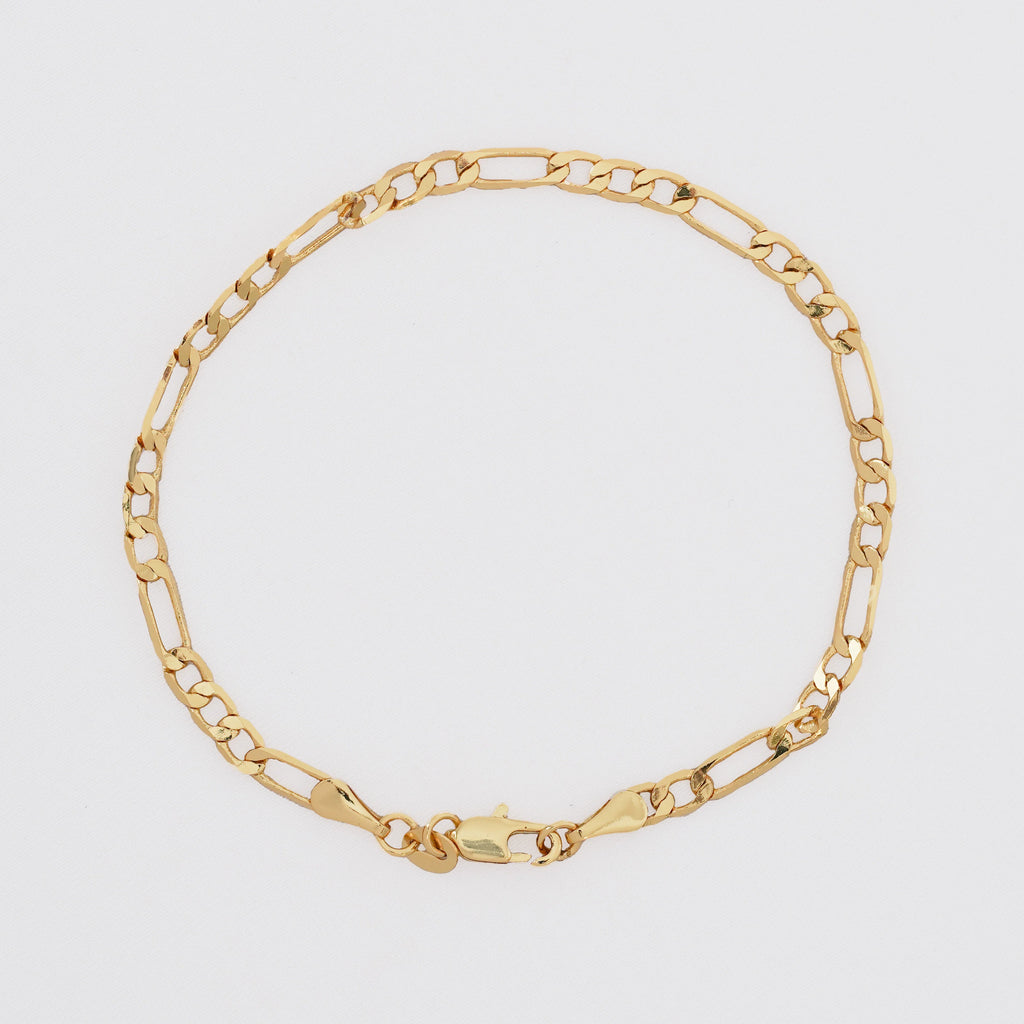 Pulsera 3 x 1 Diamantada 20 Cms 3.5 mm