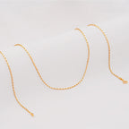 Cadena Tube Gold IT 65 Cms