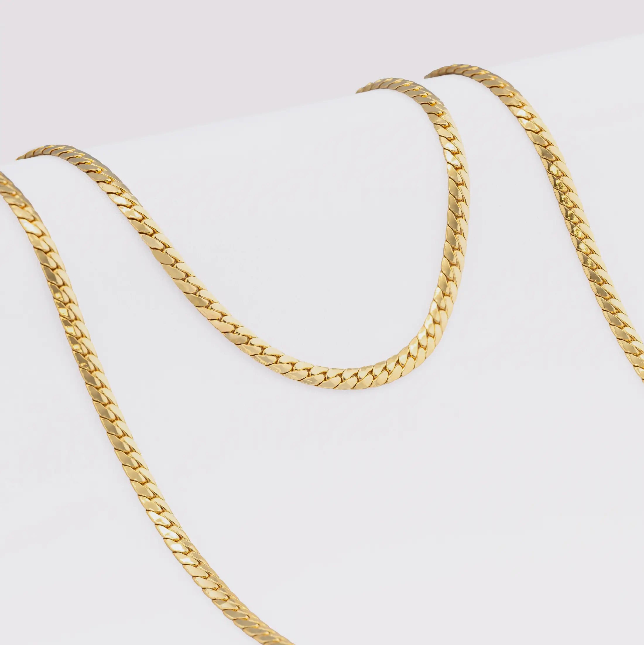 Cadena Serpiente  4 mm 65 Cms