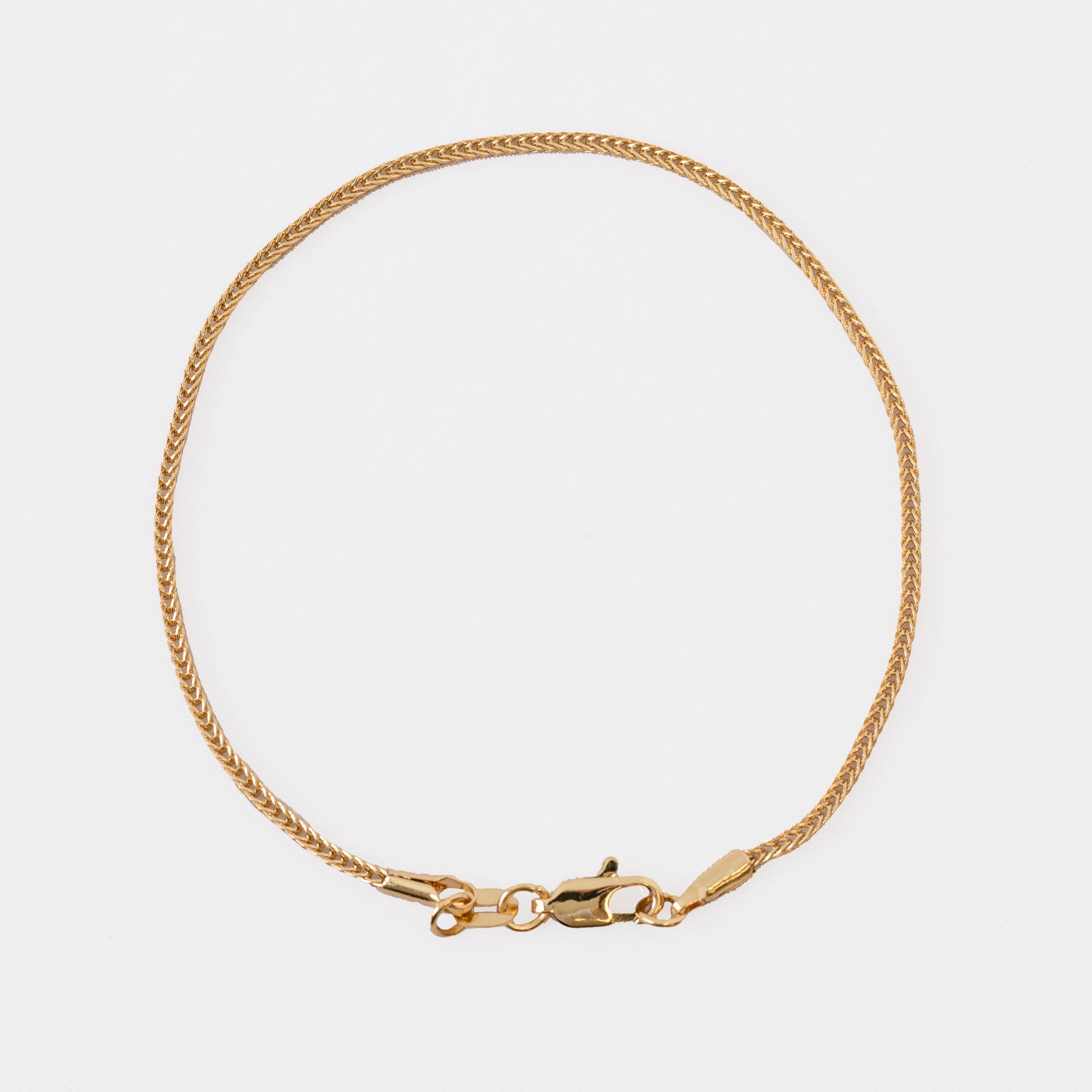 Pulsera Franco Cuadrada 20 Cms