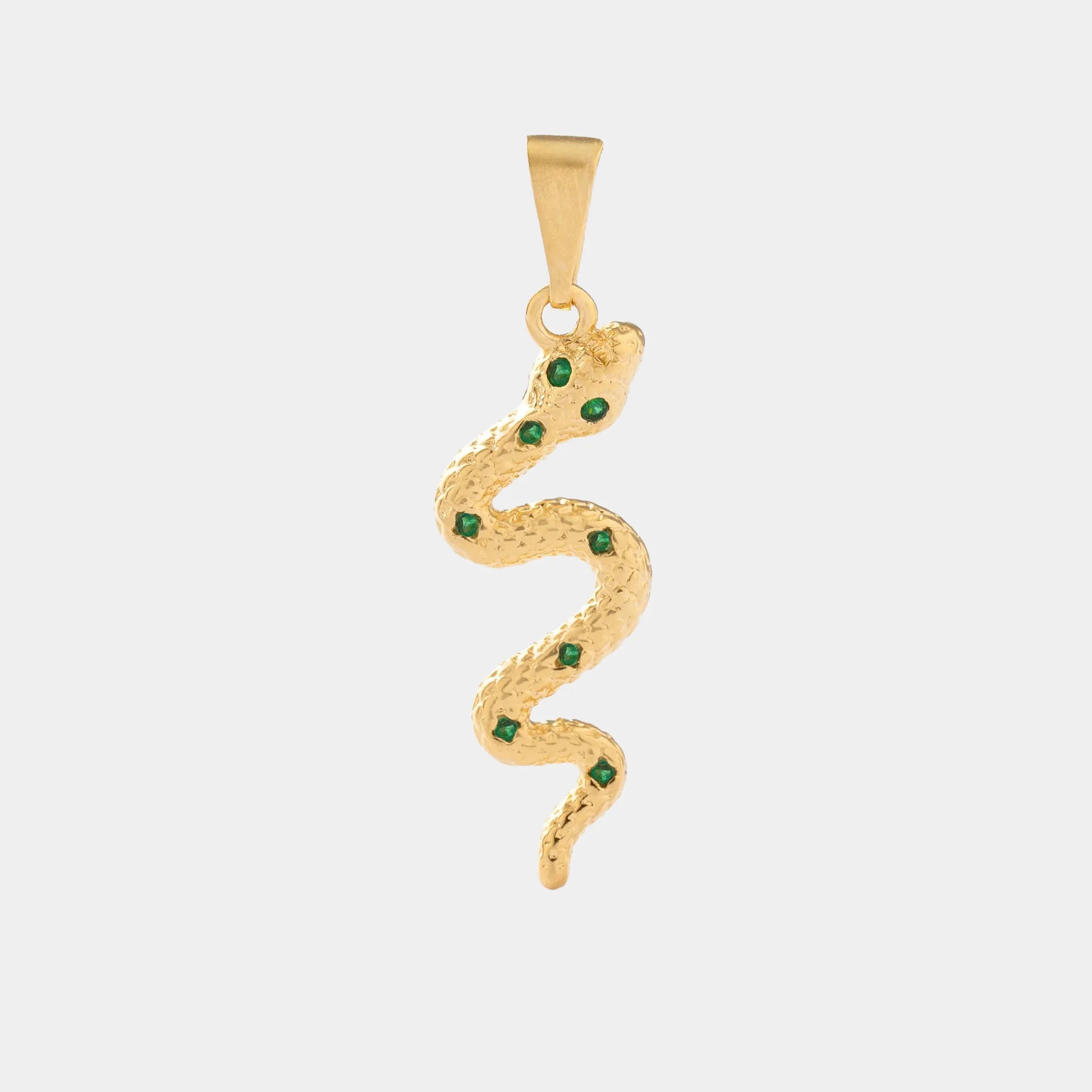Dije Serpiente Verde
