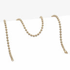 Cadena Militar Italy 4 mm 60 Cms