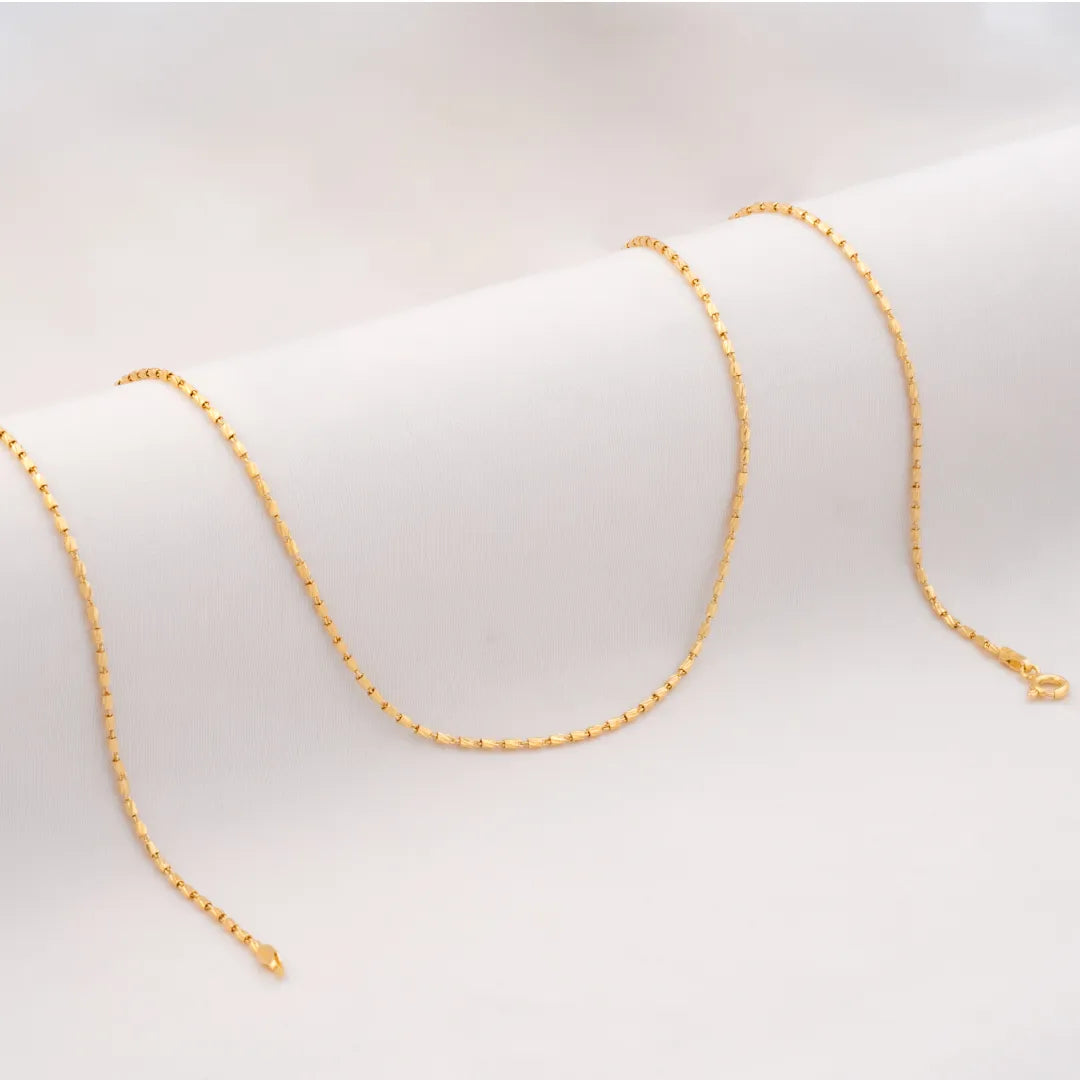 Cadena Tube Gold IT 65 Cms