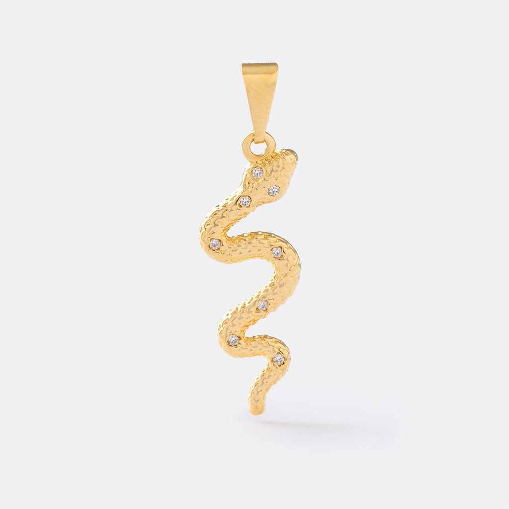 Dije Serpiente Cristal