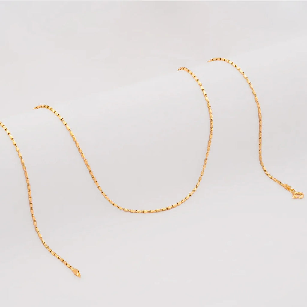 Cadena Tube Gold ITobillera 65 Cms
